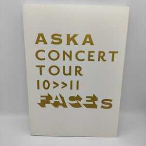 ASKA CONCERT TOUR 10 11 FACES ライブ・コンサート　ツアー　パンフレット　チャゲ&飛鳥　chage&aska　c&a　本　パンフ