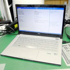 T10971nジャンク NEC LaVie Z LZ550/JS PC-LZ550JS corei5 13.3inch WXGA1600×900 ACアダプタ付属