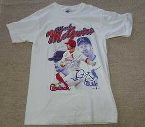 90s 公式MLB マーク マグワイヤ　Tシャツ　カージナルス　ホームラン王 ビッグサイズ