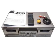 TEAC ダブルオートリバースカセットデッキ W-890R-S