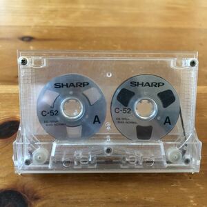 SHARP シャープ カセットテープ バブル期 レトロ 非売品 カタログ