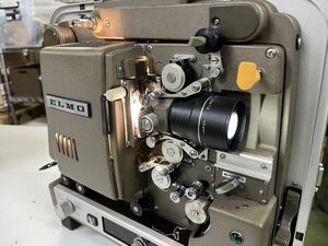 映写機 ELMO 16mm 16-F 映像機器 アンティーク 通電確認済み　点灯確認済み　