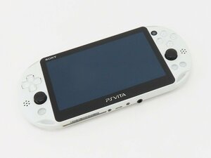 ○【SONY ソニー】PS Vita Wi-Fiモデル + メモリーカード8GB PCH-2000 グレイシャーホワイト
