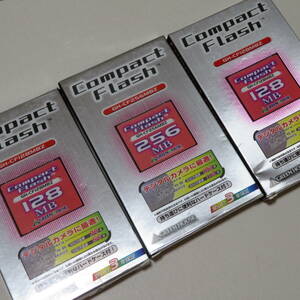 コンパクトフラッシュ コンパクトフラッシュ 64MB GREENHOUSE GH-CF125MB, 256mb 3点 カメラ 未使用/返品保障付き #243