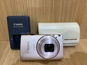 【APS 9022】１円スタート Canon キャノン コンパクトデジタルカメラ PC1676 IXY 600F 5.0-40.0mm 1:3.0-5.9 動作確認済 充電器有 中古