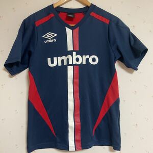 UMBRO アンブロ キッズ 半袖 プラクティス 160 ネイビー