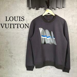 『LOUIS VUITTON』ルイヴィトン (L) 薄手スウェット