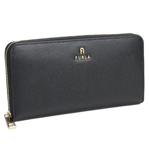 【新品・未使用】フルラ FURLA CAMELIA ラウンドファスナー長財布 ブランド WP00322 ARE000 O6000 NERO ブラック レディース