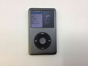 X79ZU 【動作品】 Apple iPod classic MC297J A1238 160GB 最終型 