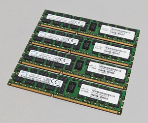 1866MHz 16GB 4枚組 合計 64GB MacPro用メモリー 2013 モデル用 240pin DDR3 14900R RDIMM 2009 2010 2012 Z620 Z820 動作確認済 #0409B