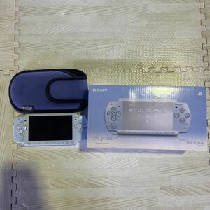 【訳あり】SONY ソニー PSP プレイステーションポータブル プレイステーション フェリシアブルー PlayStation 箱付き