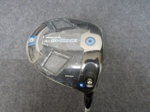 1円～♪新品[4478] PARADYM Ai SMOKE MAX/TENSEI 50 for Callaway(JP)/10.5度/R/パラダイムAiスモークマックス/キャロウェイ/日本仕様