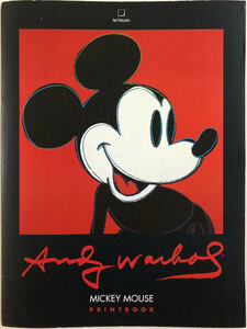 アンディー・ウォーホル／ANDY WARHOL “ミッキーマウス” プリント・ブック／ビンテージ・ポートフォリオ P-187