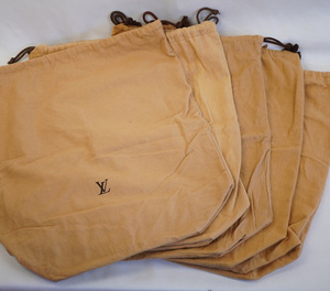 52235 LOUIS VUITTON ルイ・ヴィトン ルイ・ヴィトン 保存袋 （5枚セット）巾着【中古】