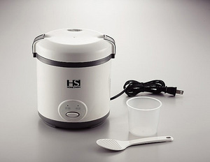 ☆ミニ炊飯器１.５合炊き「ＨＯＭＥ ＳＷＡＮ」計量カップ・しゃもじ付新品