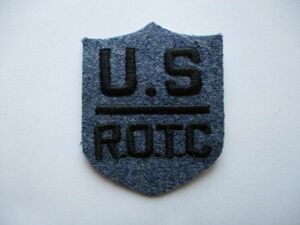 【送料無料】アメリカ軍 U.S. Reserve Officers Training Corpsパッチ刺繍ワッペン/予備役将校訓練課程ROTC R.O.T.C米軍ミリタリーArmy M28