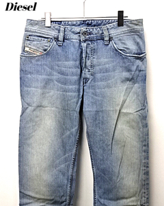 30【Diesel Denim Pants Indigo MADE IN ITALY ディーゼル デニムパンツ ボトムス ジーンズ インディゴ イタリア製】