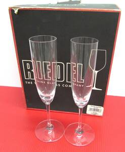 未使用 RIEDEL リーデル Vinumヴィノム ワイングラス ペア クリスタル グラス 2客 箱付