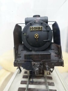 三井金属 1/42 鉄道模型 D51/デゴイチ 国鉄 蒸気機関車模型 完成品 D51213 ケース付き 現状渡し