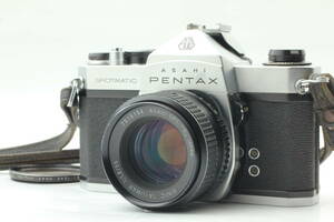 【並品】Pentax SP 35mm SLR Film Camera w/ SMCT 55mm f/1.8 Lens Meter-X ペンタックス 752@0B