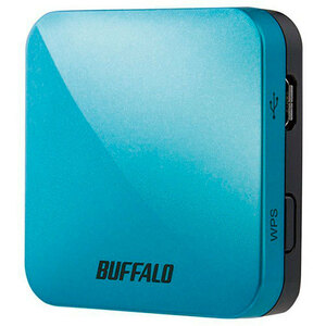 まとめ得 BUFFALO バッファロー Wi-Fiルーター WMR-433W2シリーズ ターコイズブルー WMR-433W2-TB x [2個] /l