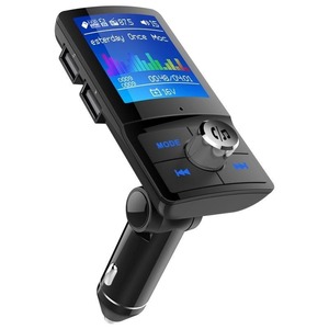 LDL1580# FMトランスミッター Bluetooth4.2 Siri anroidアシスタント 高音質 車載 ハンズフリー通話 MP3プレーヤー ブラック