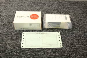 DL-103R【未開封・未使用】 デノン DENON DL-103R　デノンMC型カートリッジ デッドストック