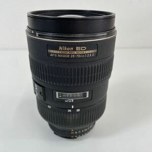 G◎ Nikon ニコン ED AF-S NIKKOR 28-70mm 1:2.8D 蓋なし キズ汚れ有り タバコの臭い有り