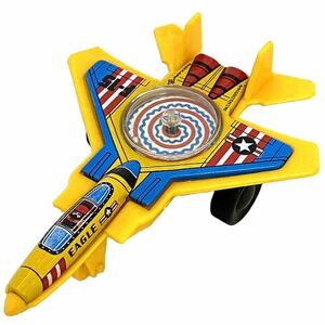 戦闘機 おもちゃ 飛行機 ブリキ プラスチック 中古 玩具 ヴィンテージ 昭和 レトロ EAGLE F-15 イーグル