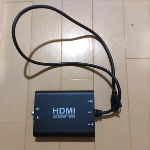 HDMI切替器 バッファロー 変換アダプタ