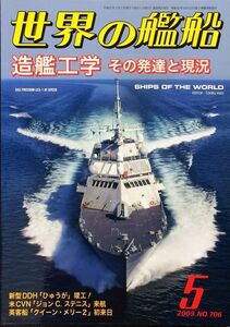 世界の艦船 2009年5月号 No. 706 特集：造艦工学 その発達と現況