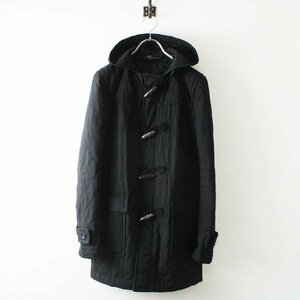 AD2013 COMME des GARCONS HOMME PLUS コムデギャルソンオムプリュス エステルウール ダッフルコート S/ブラック メンズ【2400013114691】