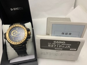 ☆1円スタート☆ CASIO カシオ G-SHOCK Gショック ガルフマスター 電波ソーラー GWN-1000GB ◆24338