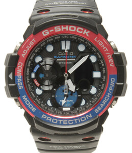 訳あり カシオ 腕時計 GULFMASTER GN-1000 G-SHOCK クオーツ ブラック メンズ CASIO