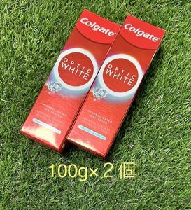 ※２個セット　新パッケージ　コルゲート　Colgate 100g オプティックホワイト プラスシャイン　ホワイトニング 歯磨き粉 送料込み