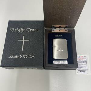 [S5-11]【現状品】Zippo ジッポー Bright Cross Limited Edition 1941 ブライトクロス レプリカ シリアル ケース付 箱