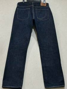 ※桃太郎ジーンズ MOMOTAROJEANS 銅丹 G014-MB 14.7oz セルビッチ デニムパンツ 日本製 濃紺 33 　　　　　　 BJBD.C