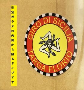 アルファロメオ taega florio window sticker 3/75 ステッカー AC317 (-alf3m0k2