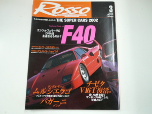 ROSSO/2002-3/フェラーリF40