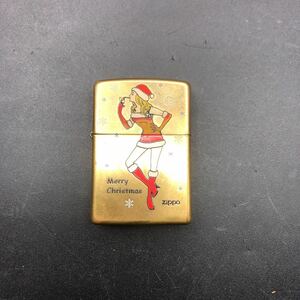 ジッポ　 ZIPPO オイルライター　ウィンディ WINDY 真鍮　クリスマス