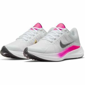 NIKE ウィメンズ ズーム ウィンフロー8 CW3421-100/25cm 通気性に優れた快適な履き心地を実現