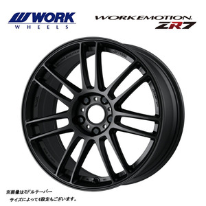 送料無料 ワーク WORK EMOTION ZR7 セミテーパー 7.5J-18 +47 5H-114.3 (18インチ) 5H114.3 7.5J+47【4本セット 新品】