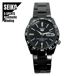 SEIKO セイコー SEIKO5 セイコー5 5スポーツ 黒い稲妻 自動巻（手巻付き）裏蓋スケルトン SNKE03KC メンズ 腕時計 ★新品 メーカー保証あり