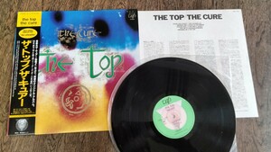 the top. the cure. ザ トップ、キュアー国内盤 帯付きLP UK new wave