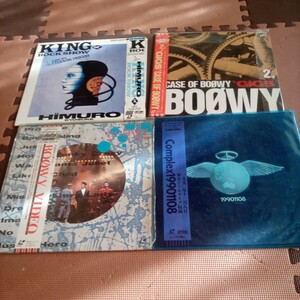 LD レーザーディスク 美盤 BOOWY 　GIGS 2　VIDEO 氷室京介　コンプレックス 19901108 4枚　美品