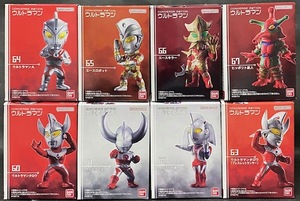 ◎CONVERGE MOTION ウルトラマン9 全8種 コンバージモーション ウルトラマンタロウ 父 母 A エースロボット エースキラー ヒッポリト星人①