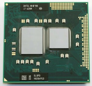 Intel Core i7-620M 2C 2.67GHz 4 MB 35W Socket G1CP80617003981AH 国内発