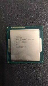 CPU インテル Intel Core I7-4770K プロセッサー 中古 動作未確認 ジャンク品 - 9912