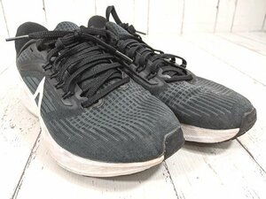 【8yt259】ランニングシューズ NIKE ナイキ DH4072-001 エア ズーム ペガサス 39 ブラック×ホワイト サイズ：24.0㎝◆y89