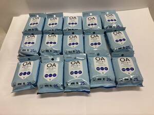 オーム電機 OAクリーナー 除菌タイプ 25枚入 OA-MDP25AF